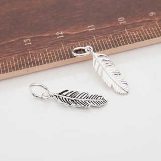 [S925] Charm bạc lông vũ - MH229 MOCHUONGJEWELRY