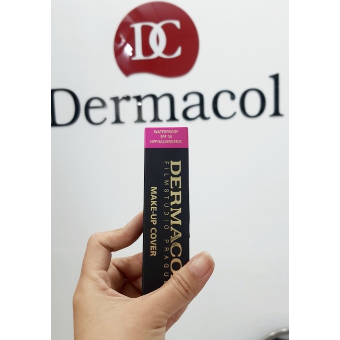 [Mua mút kèm theo] Kem che khuyết điểm Dermacol Make-up Cover