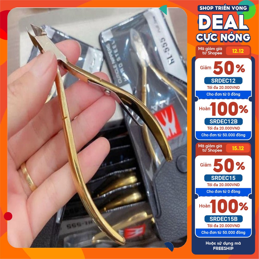 Kiềm AAA HL 555 nhặt da, kìm thép cắt da Thiên Di Nail