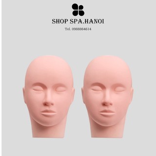 Đầu Manocanh Mềm- Tập Nối Mi- Massage SPA - Phun Xăm- Make Up