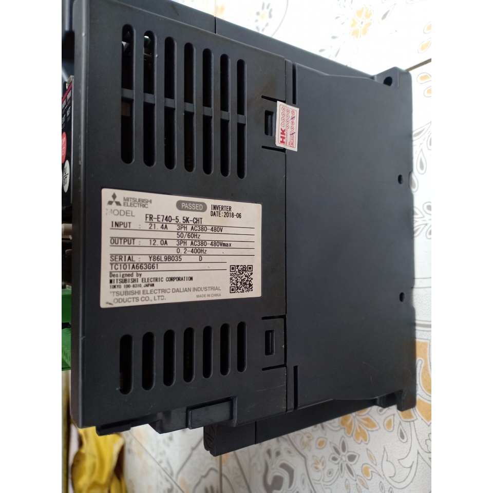 Biến tần Mitshubishi 5.5kw-380v, biến tần mitshubishi FR-E740-5.5k
