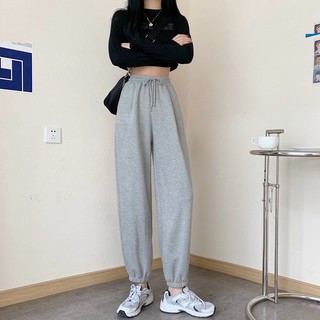 Quần Jogger Lưng Cao Plus Size Cho Nữ