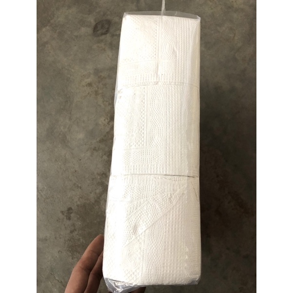 Khăn giấy ăn Hoa Việt bịch 600g hàng có tem chính hãng