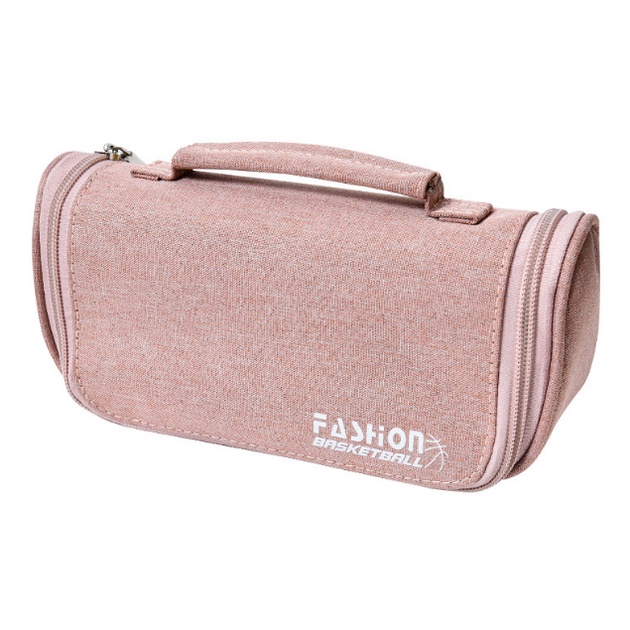 Túi Đựng Bút Bằng Vải Canvas Sức Chứa Lớn Đa Năng Có Tay Cầm Dành Cho Học Sinh