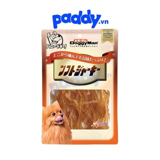 Snack cho chó thịt gà sấy dẻo doggyman 80g