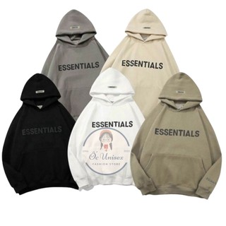 Áo hoodie essential chất nỉ dày dặn dáng rộng nam nữ