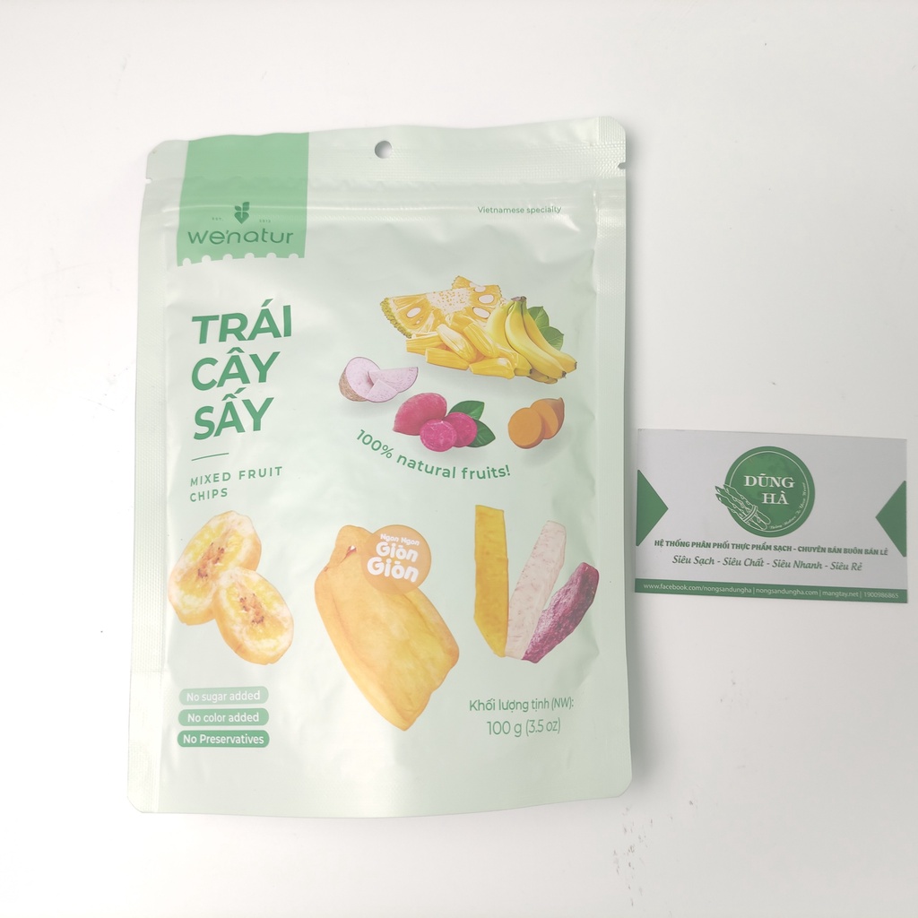 Trái Cây Sấy Tổng Hợp Wenatur Gói 100gram
