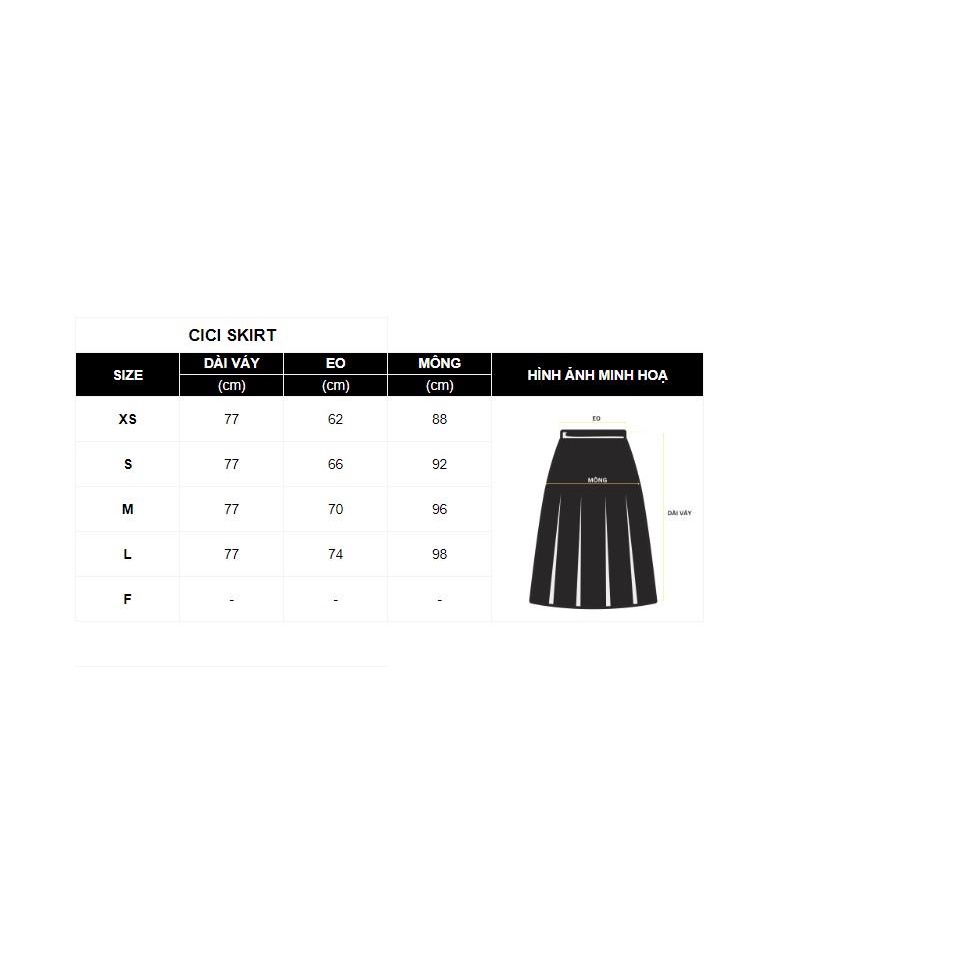 Váy Dài Cici Skirt