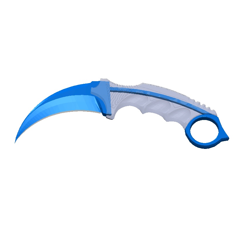 Mô hình in 3D VALORANT KARAMBIT
