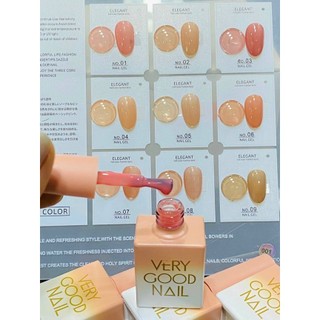 Sơn thạch Very good nail sét 9 mầu ( Tặng bảng mầu )
