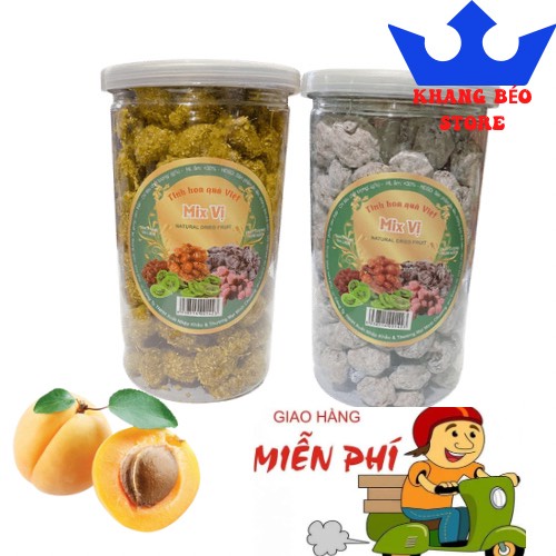 Mơ xí muội mặn ngọt, mơ gừng thơm ngon