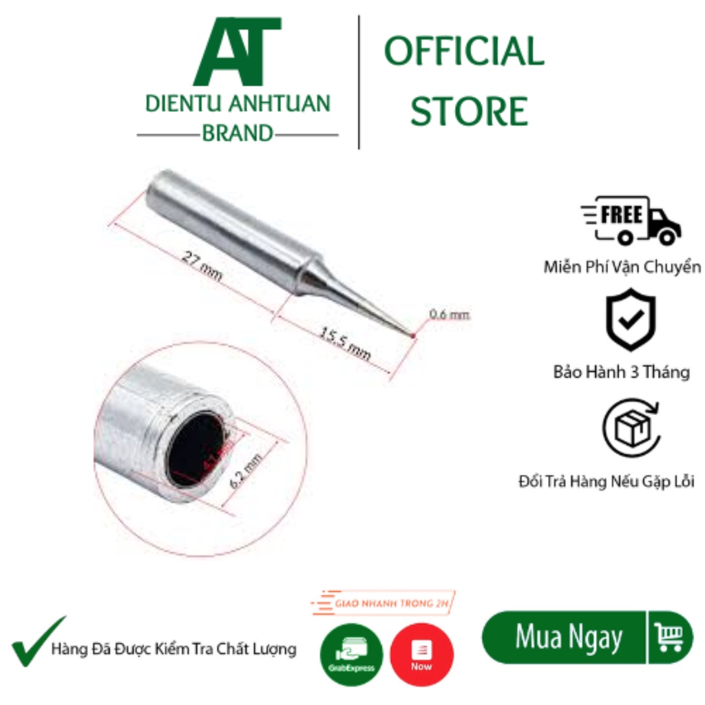 Mũi Hàn cho máy hàn Hakko 936 (907)