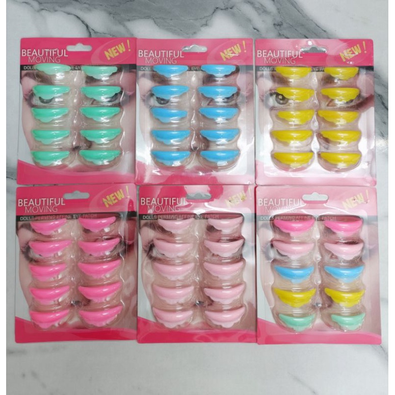 Trục uốn mi silicon vỉ 3D 6D , trục uốn mi cao cấp (có loại túi)