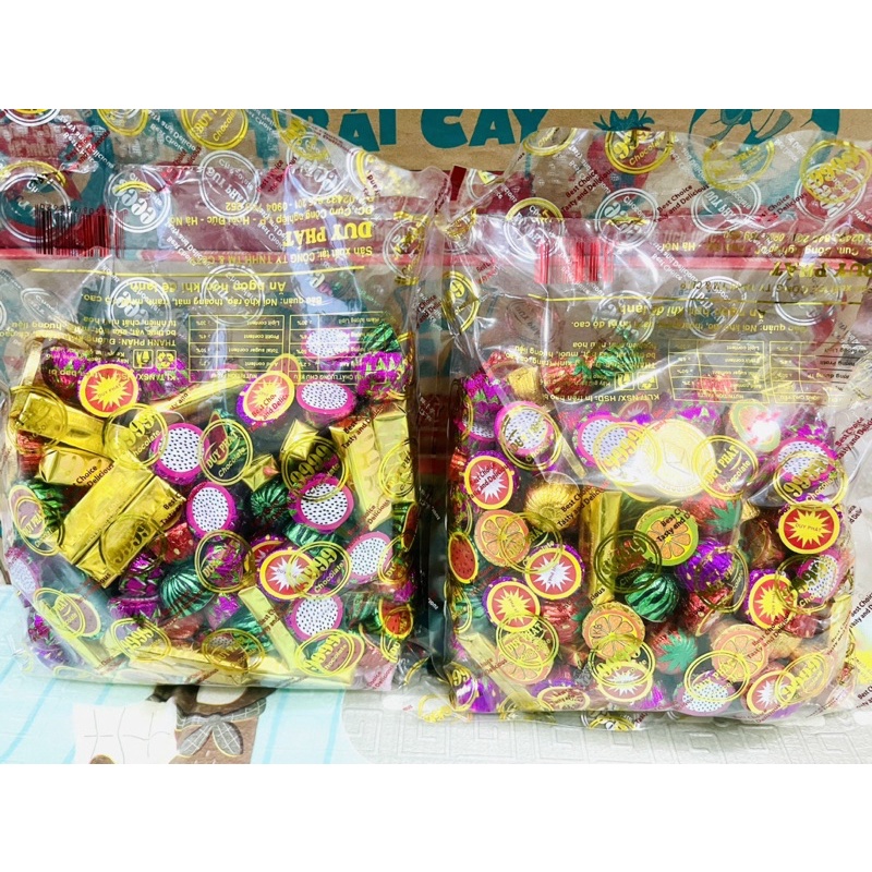 Kẹo Socola Mix Nhiều Hình 500g - 1Kg ( Siêu thơm ngon )