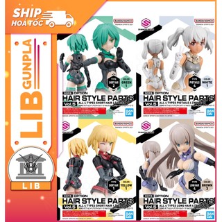 Mô hình lắp ráp lắp ráp Bandai 30MS Phụ Kiện Option Hair Style Parts Vol 5