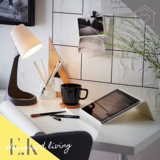 Đèn bàn học ánh sáng vàng bảo vệ mắt IKEA SVALLET tặng kèm bóng đèn IKEA chiếu sáng bàn học tab đầu giường tủ trang trí