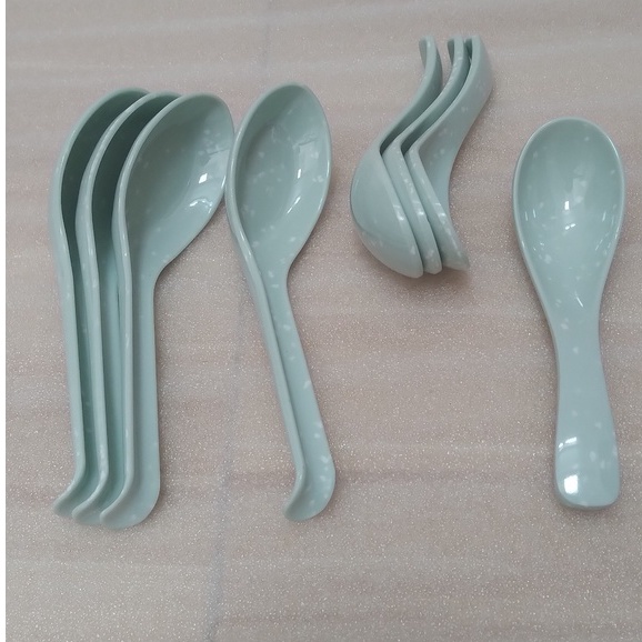 Muỗng cơm,canh nhựa Melamine vân đá ngọc