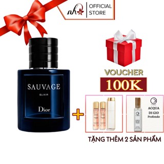 Nước Hoa Nam Dior Sauvage Elixir EDP 60ml Hương gỗ cay nồng nước hoa nam chính hãng thơm lâu chuẩn auth giá rẻ cao cấp