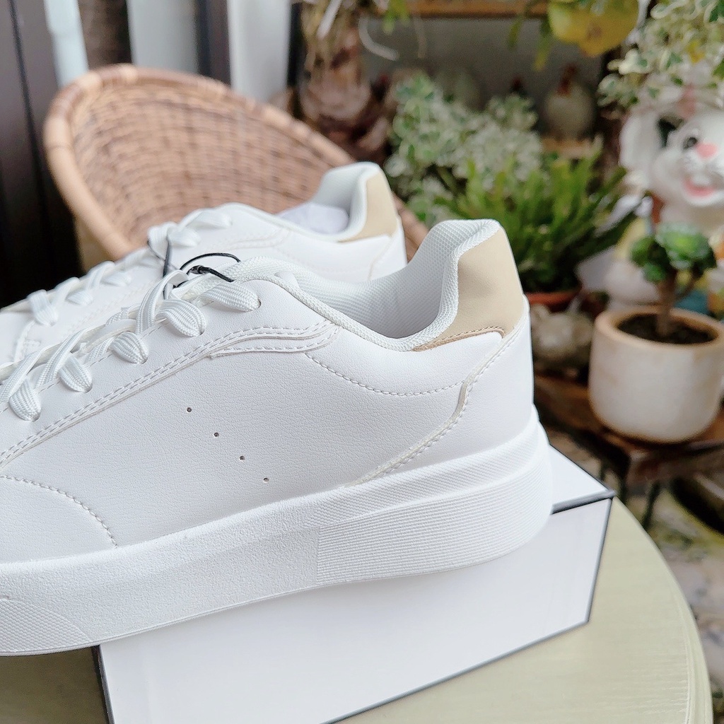 Bershka - Giày Bershka trắng - cho nam - size 40