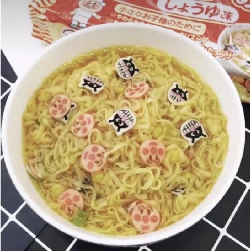Mì chú hề Nissin Nhật Bản, mì Apaman cho bé ăn dặm