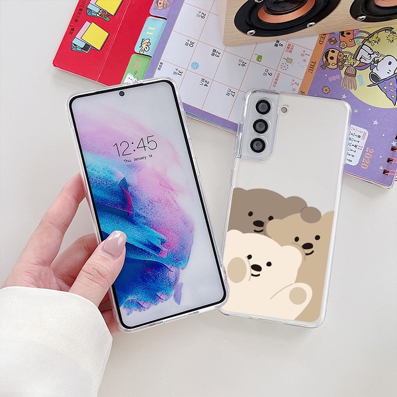 Trong Suốt Ốp Điện Thoại Cho samsung s21 fe s20 fe a24 a34 a54 s23 fe s20 s21 plus s22 ultra s22 + s21 + s20 + note 8 9 10 plus 20 ultra