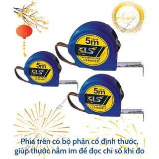 Thước vàng & xanh 2 mặt LS+