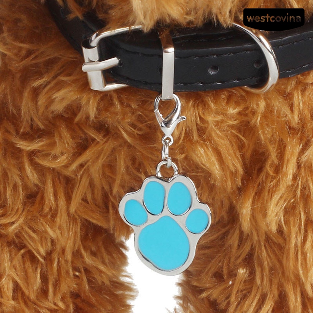 [COD]♘Thẻ Tên Đeo Cổ Chống Thất Lạc Cho Thú Cưng