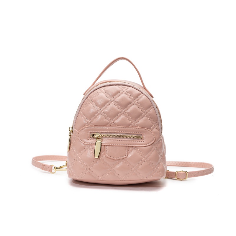 Ba Lô mini Màu Trơn Phong Cách Hàn Quốc Cho Nữ