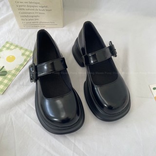 Búp Bê/ Lolita/ MaryJane PongShoes quai cài FULL BOX - Mã 1519