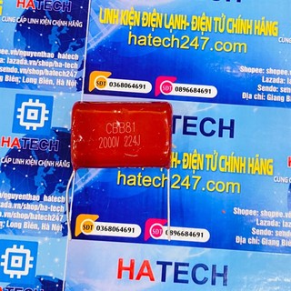 Tụ cbb 2000v 224j 220nf 0.22uf 27mm