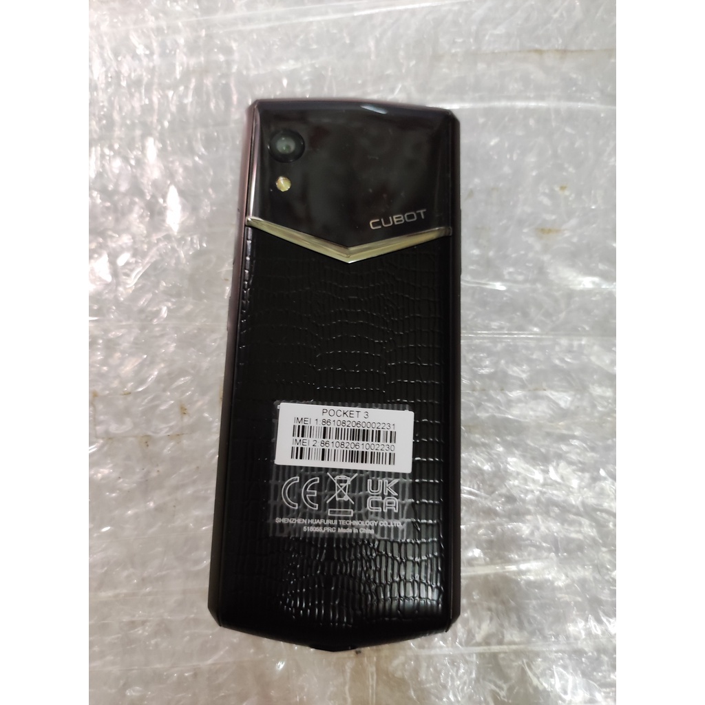 Điện thoại Cubot Pocket 3 màu đen