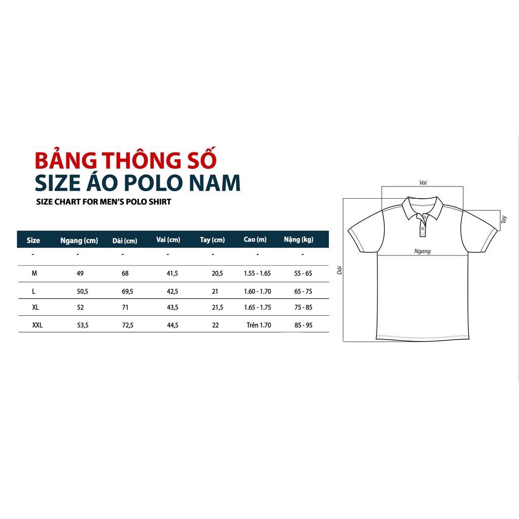 Áo thun polo vải cá sấu cao cấp cho nam basic có viền đơn giản dễ phối đồ AQ STORE