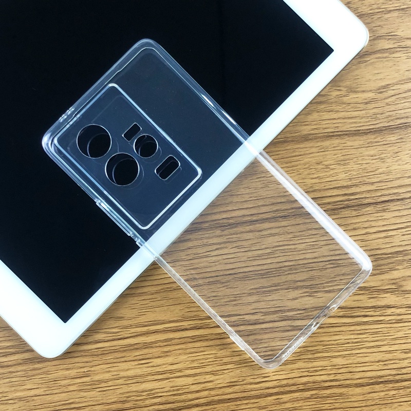 Ốp Điện Thoại TPU Mềm Trong Suốt Cho vivo iQOO 11 iQOO11 Pro 5G