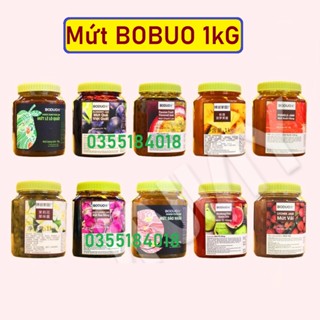 Mứt sốt Boduo vị Ổi hồng, Đào nhài, Vải, Táo đỏ long nhãn, Bưởi hồng, Hoa hồng, Hoa nhài hộp 1KG