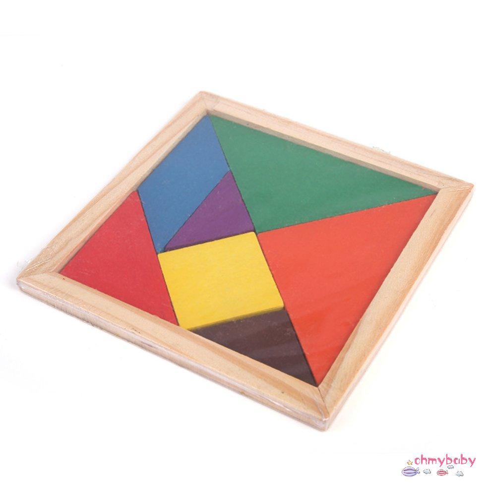 Trẻ Em Xếp Hình Giáo Dục Phát Triển Đồ Chơi Gỗ Trí Não [O/16]