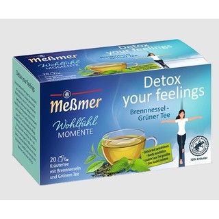 Trà thải độc Mebmer Detox hộp 20 gói của Đức