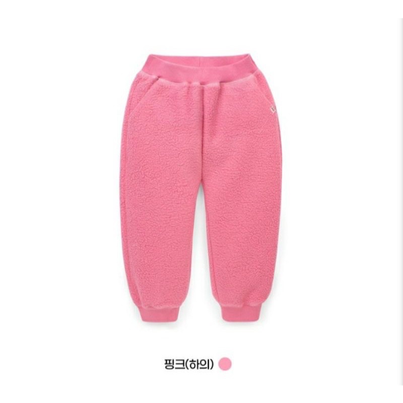 (Sz 110, 120, 130)- Quần lông Petite VN xuất Hàn hồng siêu ấm