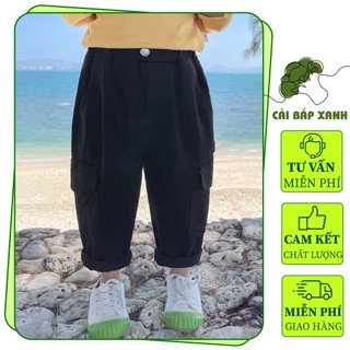 Quần kaki túi hộp dành cho bé trai bé gái