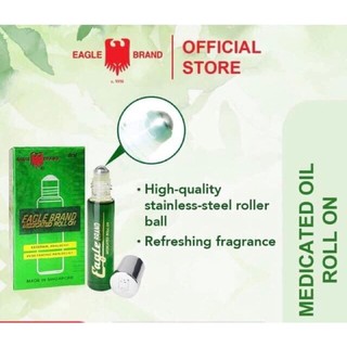 Dầu xanh Con Ó dạng chai lăn 8ml . (Dầu xịn )