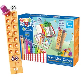  Mathlink Cubes Numberblocks số đếm từ 11-20 Learning Resources