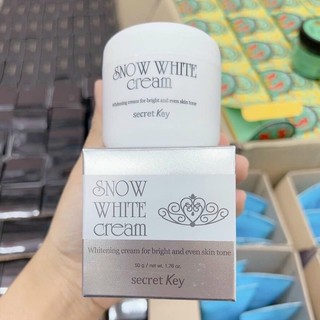 Kem Dưỡng Trắng Da Secret Key - 50g Snow White Cream Hàn Quốc