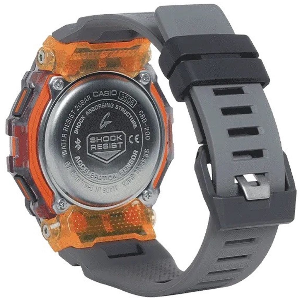 Đồng Hồ Casio Nam Dây Nhựa Chính Hãng GSHOCK GBD-200SM-1A5