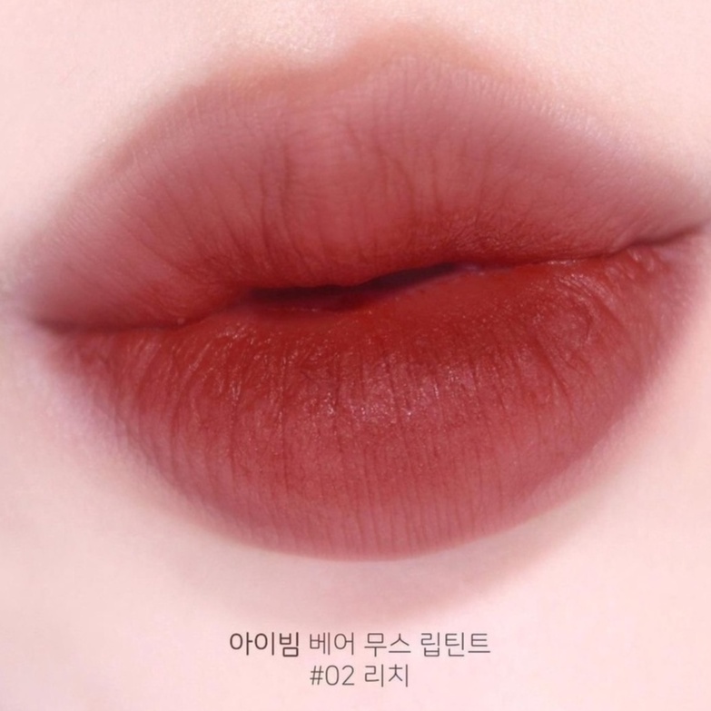 Son Kem Lì Hàn Quốc IBIM Bare Mousse Lip Tint