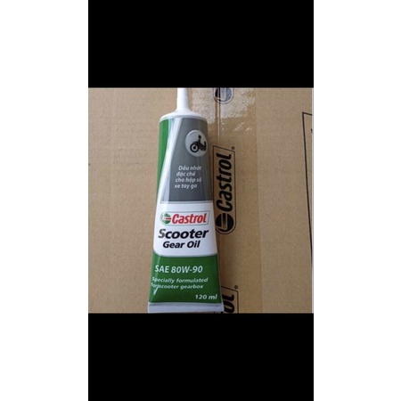 01 chai nhớt cầu , nhớt hộp số , nhớt láp chính hãng CASTROL dùng cho xe tay ga