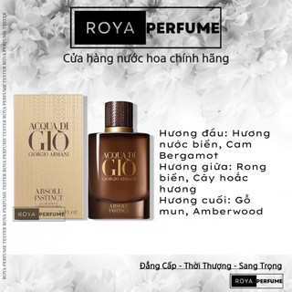 -𝑹𝑶𝑱𝑨- nước hoa acqua di gio absolu instinct -𝑹𝑶𝑱𝑨-