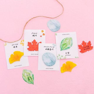Giấy note ghi chú hình chiếc lá SH089