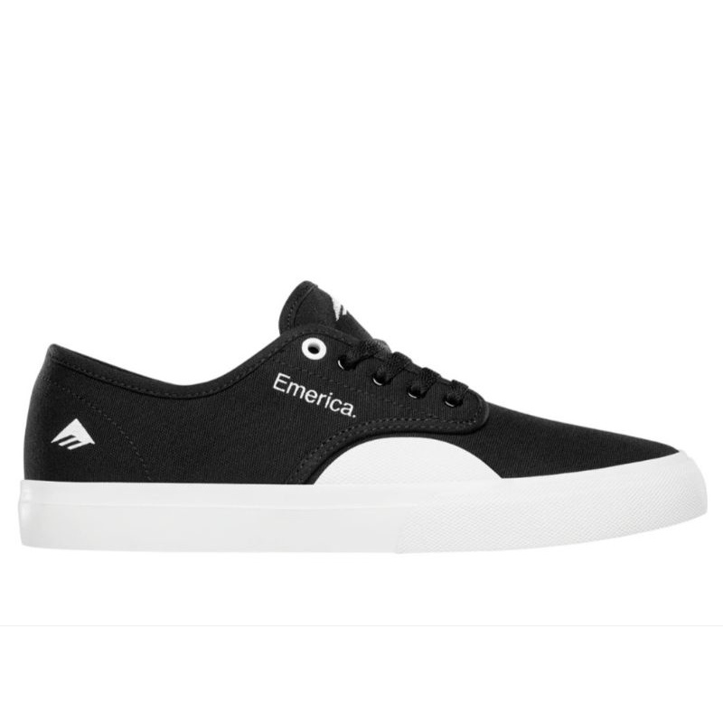 Giày nam nữ Kaki đen của Emerica, chuẩn xuất khẩu