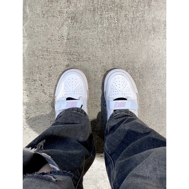 Giày Air Jordan Legacy 312 GS White Black Pink Foam