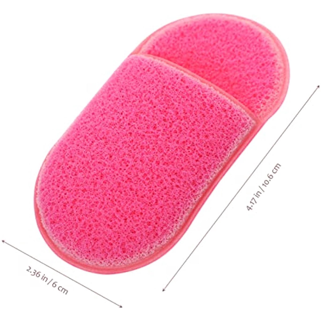 Set 6 Găng Tay Bọt Biển Tẩy Tế Bào Chết Làm Sạch Sâu Dành Cho Da Mặt / Toàn Thân