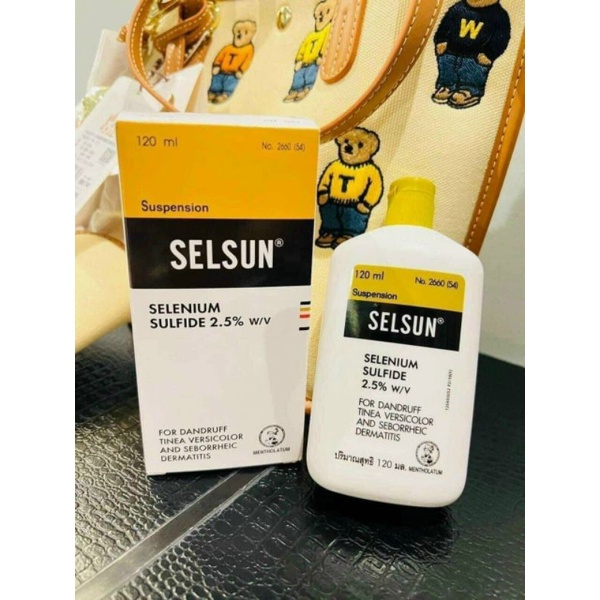 Dầu Gội SELSUN Giảm Gàu Hàng Tốt 120ml Thái Lan Chính Hãng